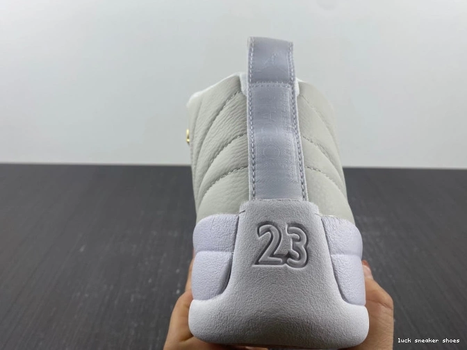 Cheap LUCY Retro Jordan White 12 OVO 873864-102 0813